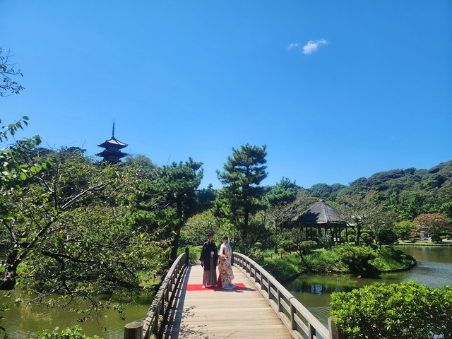 3月の三渓園の撮影について